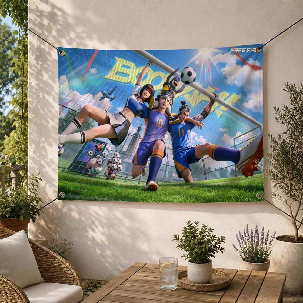 Games Garden Party - Bandiere Decorative per Giochi di Battaglia