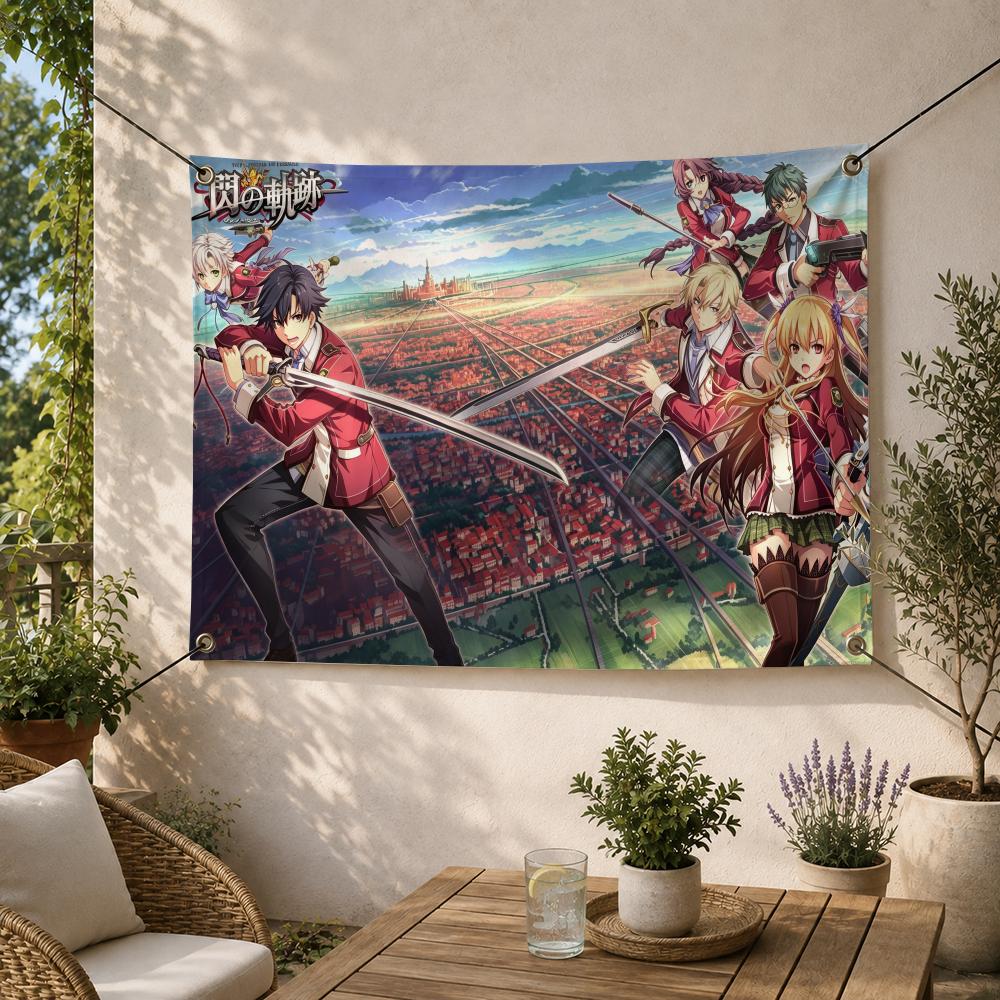 Games Garden Party - Bandiere Decorative della Serie Game Fantasy
