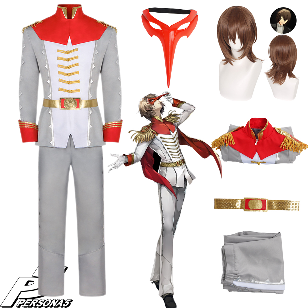 Party Games Ps5 - Costume Cosplay Akechi Goro di Crow