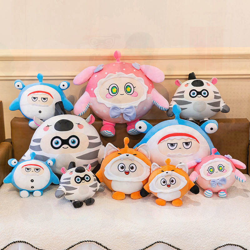 Party Games Eggy - Set di bambole di peluche Eggy