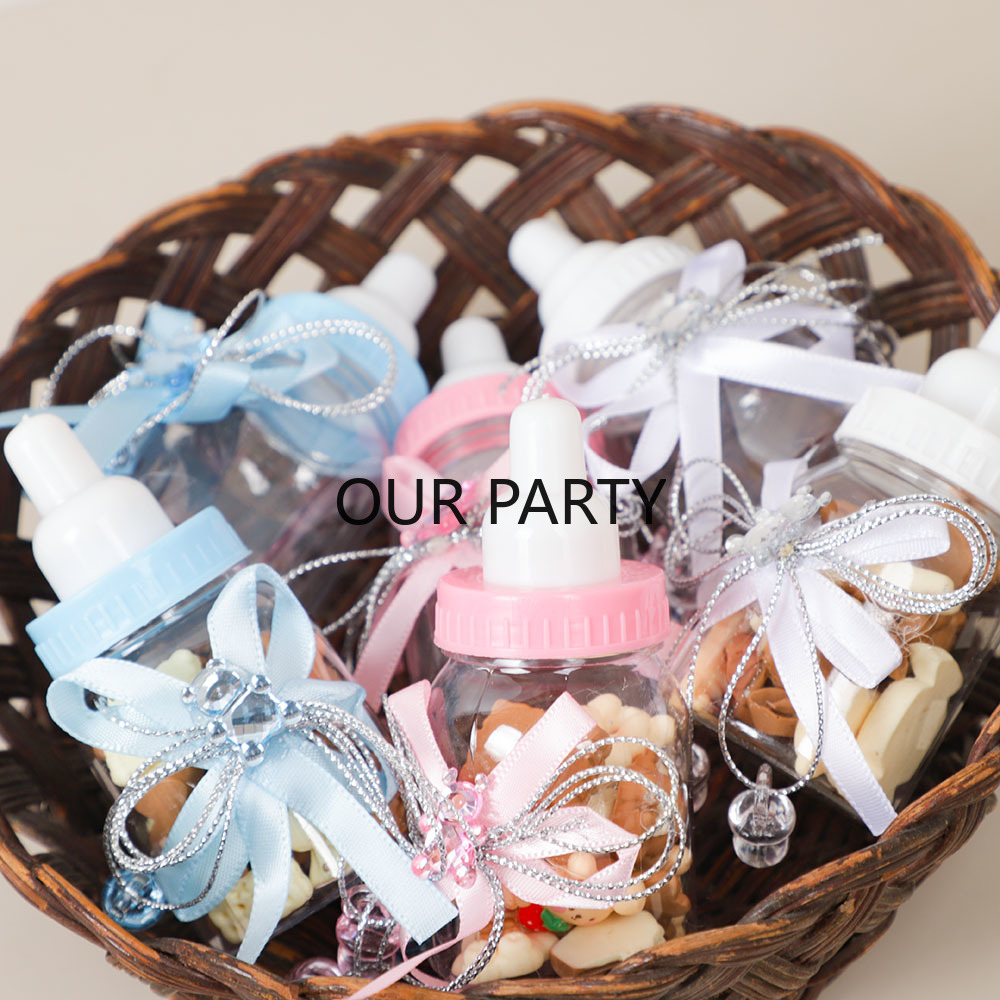 6/12 pezzi di plastica biberon - Party Games Baby Shower recensione e prezzo