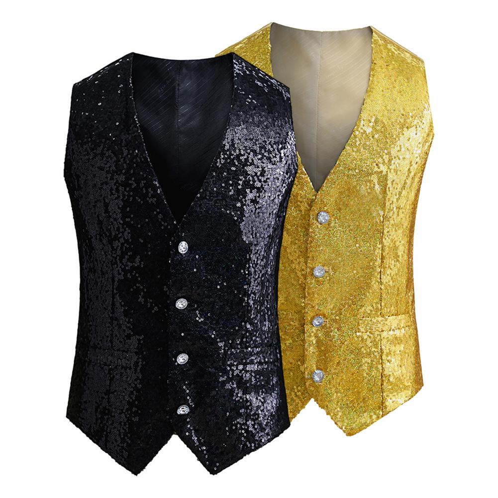 Gilet da uomo con paillettes C - Party Games Switch recensione e prezzo