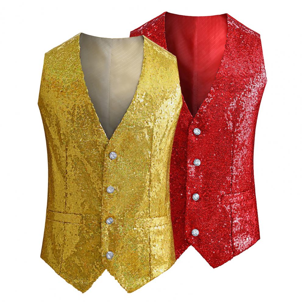 Gilet da uomo con paillettes C - Party Games Switch recensione e prezzo